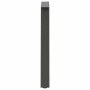 Patas de mesa centro forma A 2uds acero antracita 70x(72-73) cm