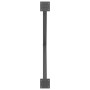 Patas para mesa de comedor en forma de X 2 uds antracita acero