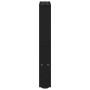 Patas de mesa de centro acero negro 2 uds 28x(42-43) cm