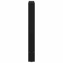 Patas de mesa de centro acero negro 2 uds 50x(72-73) cm