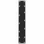 Patas de mesa de centro acero negro 2 uds 50x(72-73) cm