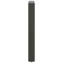Patas de mesa de centro antracita 2 uds 50x(72-73)cm acero