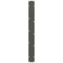 Patas de mesa de centro antracita 2 uds 80x(72-73) cm acero