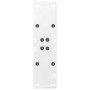Patas de mesa de centro forma A 2uds acero blanco 60x(72-73) cm