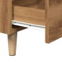 Mesitas noche 2 uds madera ingeniería roble artisian 40x35x69cm