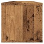 Armario de pared madera contrachapada envejecida 102x30x29 cm