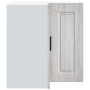 Mueble esquinero cocina Porto madera contrachapada gris sonoma