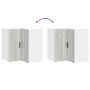 Mueble esquinero cocina Porto madera contrachapada gris sonoma