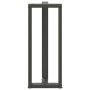 Patas mesa bar forma T 2 uds acero antracita 40x35x(101-102)cm