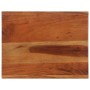 Mesa auxiliar madera maciza acacia 37x29x40 cm
