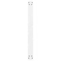 Patas de mesa de centro acero blanco 2 uds 100x(72-73) cm