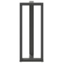 Patas mesa bar forma T 2 uds acero antracita 50x35x(101-102)cm