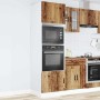 Armarios para horno 2 uds Porto madera vieja madera ingeniería