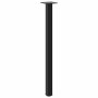 Patas para mesa de centro 4 uds acero negro 72-74 cm