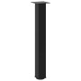 Patas para mesa de centro 4 uds acero negro 72-74 cm