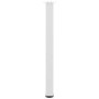 Patas para mesa de centro 4 uds acero blanco 100-102 cm