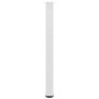 Patas para mesa de centro 4 uds acero blanco 100-102 cm