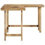 Escritorio madera maciza mango 165x110x75 cm