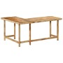 Escritorio madera maciza mango 165x110x75 cm