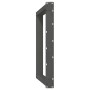 Patas para mesa comedor forma U 2uds antracita 90x(72-73) cm