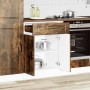 Mueble bajo de cocina porto roble ahumado madera reconstituida