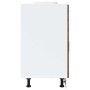 Mueble bajo de cocina porto roble ahumado madera reconstituida