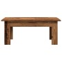Mesa de centro madera contrachapada madera envejecida