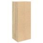 Estantería de madera de ingeniería roble sonoma 31x24x77 cm