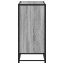 Estantería madera de ingeniería color gris sonoma 80x35x76 cm