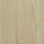 Estantería madera ingeniería color roble 80x35x76 cm
