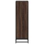 Estantería madera de ingeniería marrón roble 33,5x33x107,5 cm