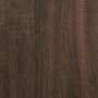 Estantería madera de ingeniería marrón roble 33,5x33x107,5 cm