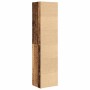 Estantería madera de ingeniería color envejecido 31x24x127 cm