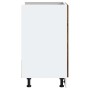 Mueble bajo fregadero Porto roble ahumado madera ingeniería