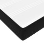 Estructura de cama otomana colchones terciopelo negra 180x200cm