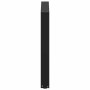 Patas para mesa centro forma U 2 uds acero negro 80x(72-73) cm