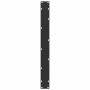 Patas para mesa centro forma U 2 uds acero negro 80x(72-73) cm