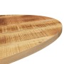 Tablero de mesa ovalado madera maciza de mango 110x40x3,8 cm