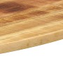 Tablero de mesa ovalado madera maciza de mango 110x40x3,8 cm