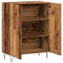 Aparador de madera de ingeniería envejecida 69,5x34x90 cm