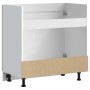 Mueble bajo para fregadero Kalmar roble artesanal 80x46x81,5 cm