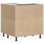 Mueble bajo esquinero de cocina Kalmar gris hormigón