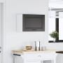 Mueble de pared de cocina Porto madera contrachapada negra