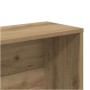 Estantería madera de ingeniería roble artisan 157x24x160 cm