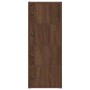 Estantería madera de ingeniería marrón roble 40x24x102 cm