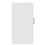 Armario pared cocina puerta cristal Kalmar blanca alto brillo