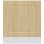Panel para lavavajillas Kalmar roble Sonoma 60x1,5x67 c