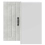 Mueble esquinero cocina Lucca madera contrachapada gris cemento