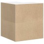 Mueble esquinero cocina Lucca madera contrachapada gris cemento