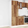 Mueble de cocina Lucca de madera contrachapada madera vieja